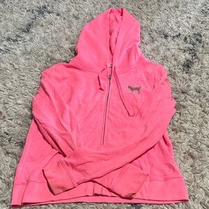 PINK Victoria's Secret Bright Pink Hoodie